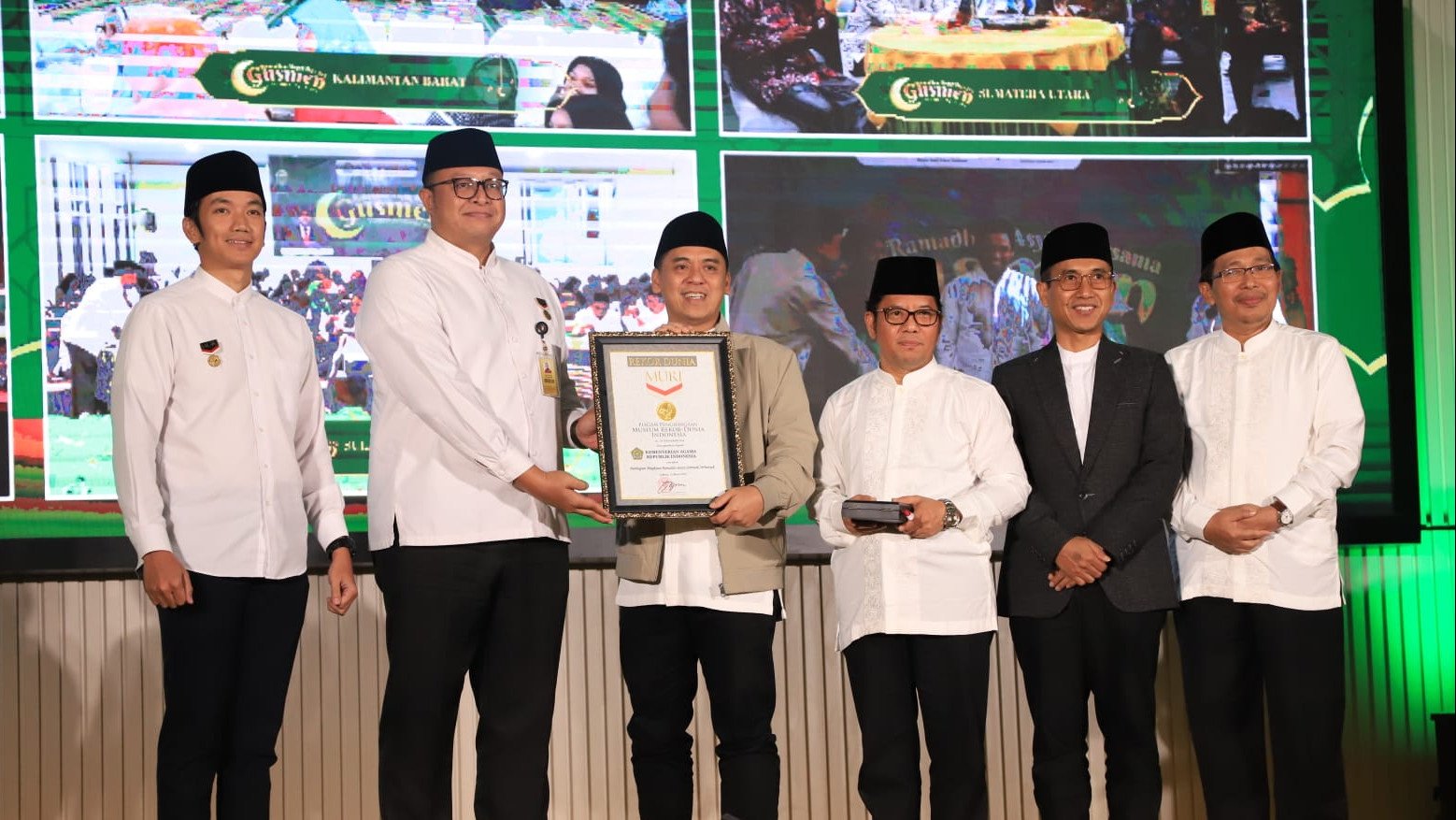 Kemenag Pecahkan Rekor MURI Pembagian Bingkisan Ramadan Terbanyak