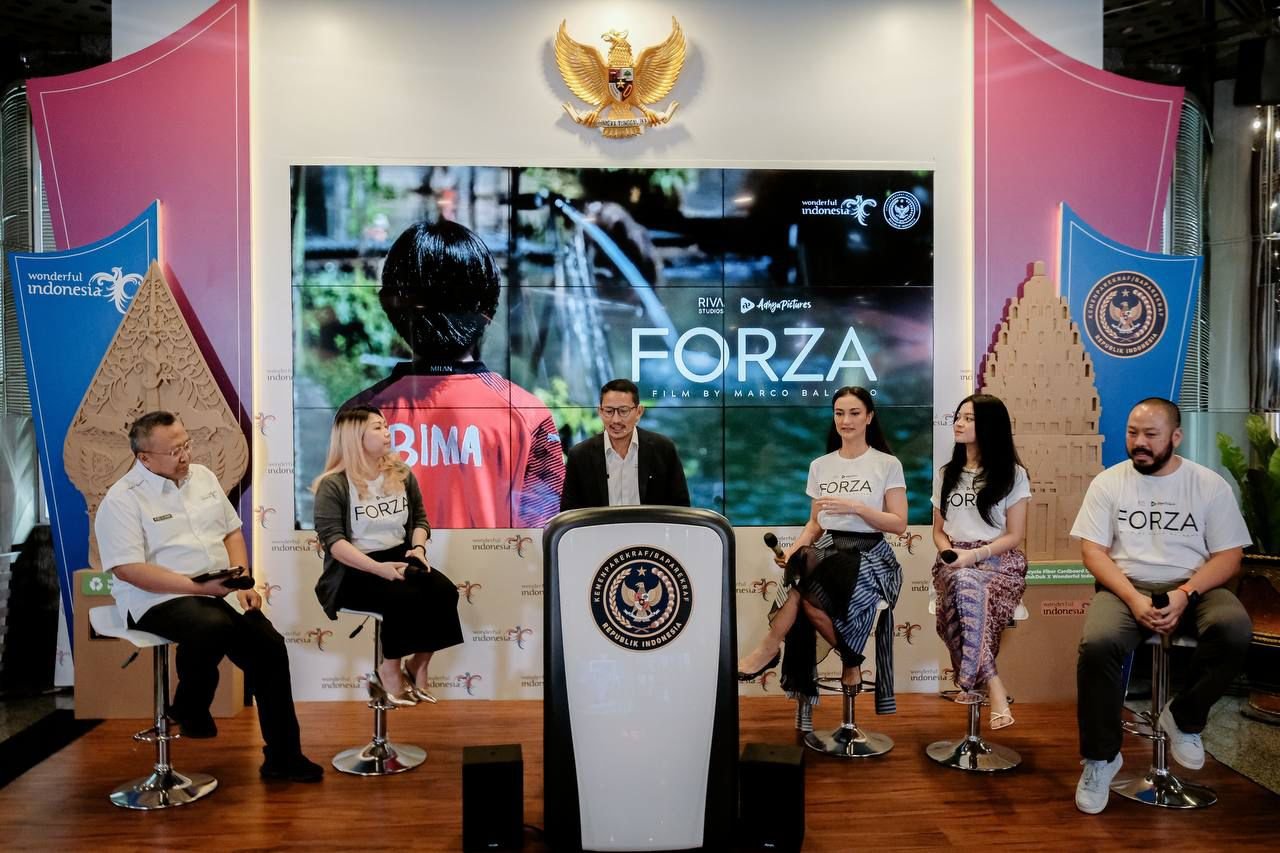 Kemenparekraf Dukung Film Forza Promosikan Indonesia di Level Internasional