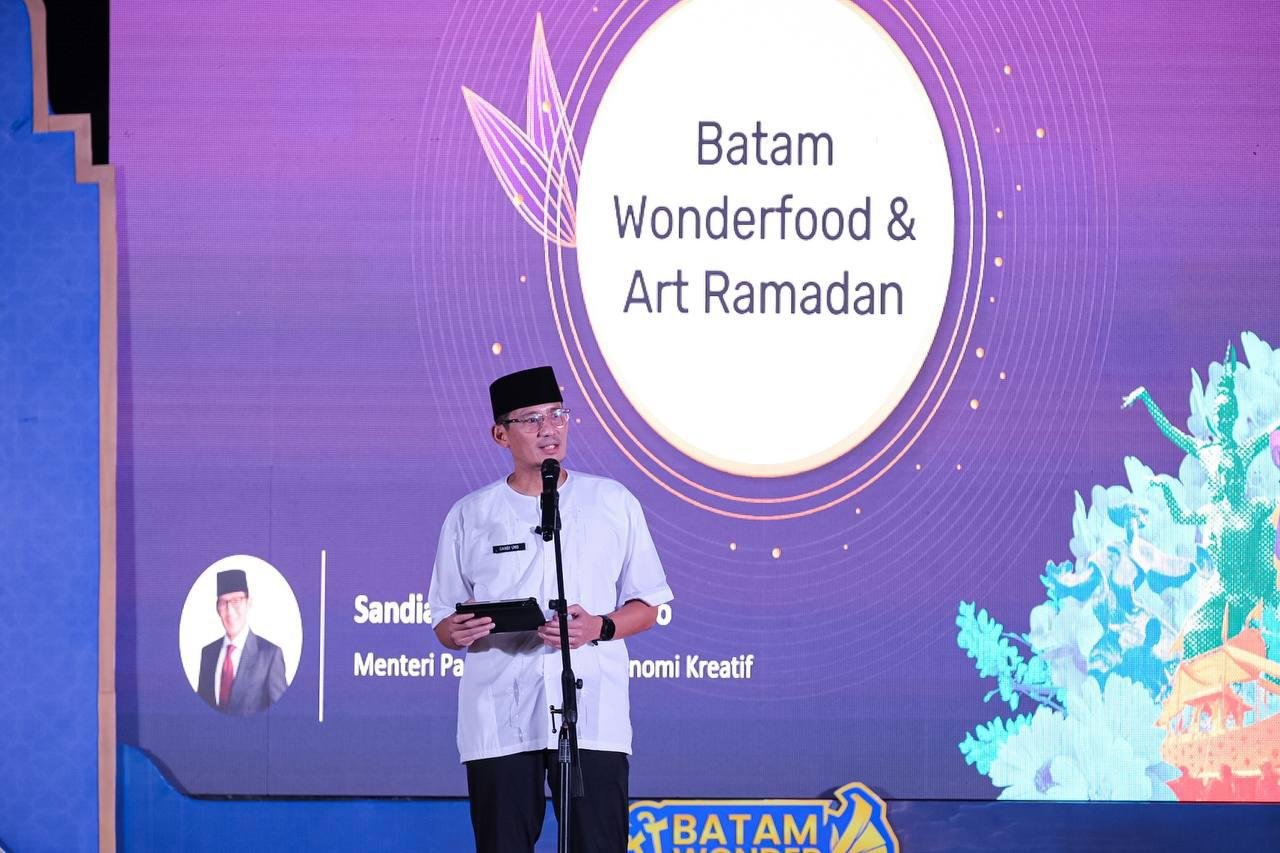 Menparekraf Apresiasi Batam Wonderfood and Art Ramadan  Mampu Geliatkan Pelaku UMKM