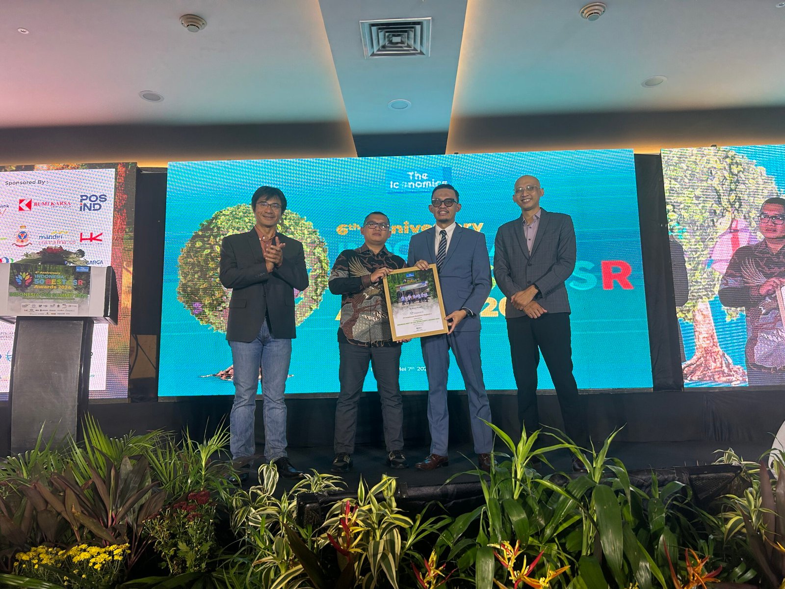 Perkuat Corporate Image Lewat CSR, PT Perkebunan Nusantara I Regional 4 Raih Penghargaan Indonesia CSR Brand Equity Awards