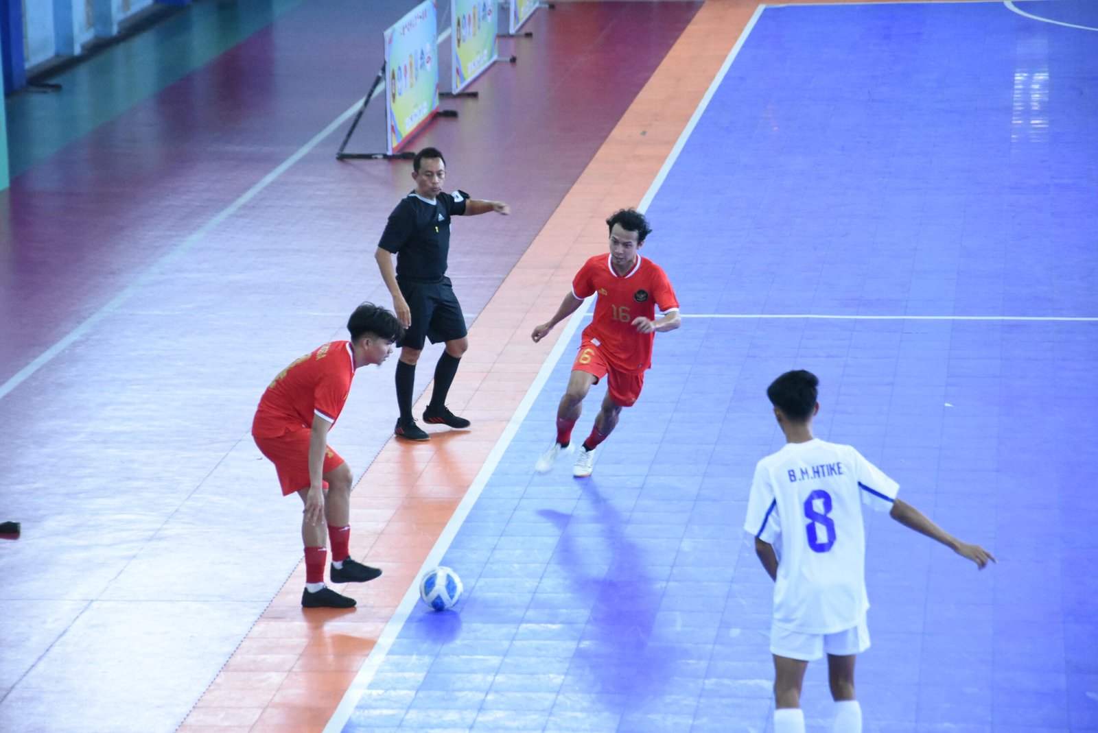 AUG 2024 : Tim Futsal Indonesia Pesta Setengah Lusin Gol ke Gawang Myanmar