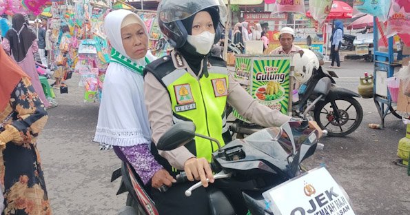 Polisi Sediakan Ojek Gratis Bagi Calon Jemaah Haji