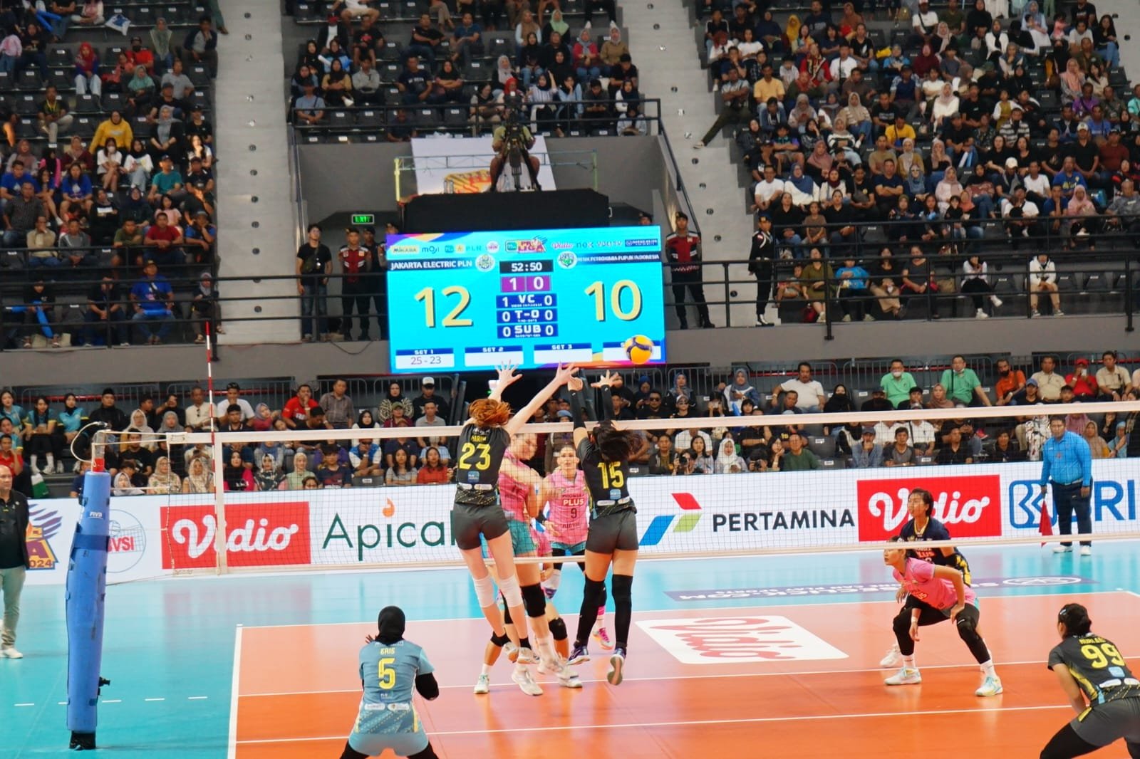 Tumbangkan Gresik Petrokimia, Jakarta Electric PLN Amankan Tiket Final Four Proliga 2024