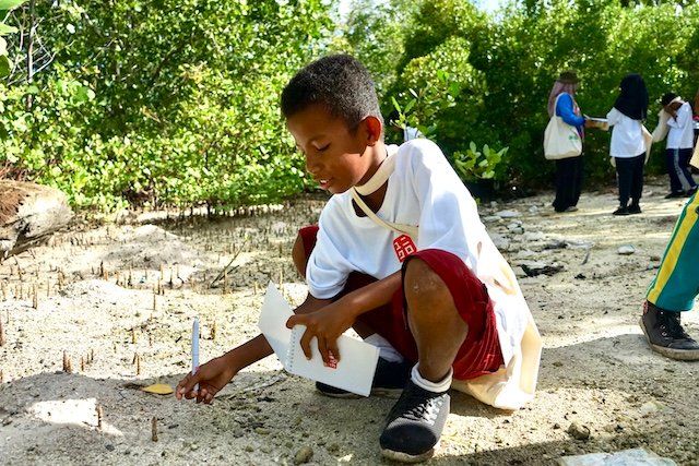 Ocean Conservation Project, UNIQLO Gelar Aksi Bersih Pantai dan Edukasi Sampah untuk Masyarakat di Wakatobi