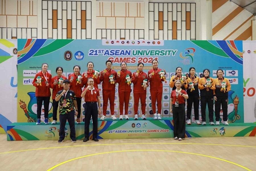 Ukir Sejarah Baru, Tim Putri Indonesia Raih Emas Basket 3X3 di ASEAN University Game