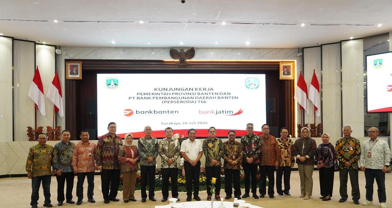 Bank Jatim Bahas Potensi Sinergitas dengan Pemprov Banten dan Bank Banten