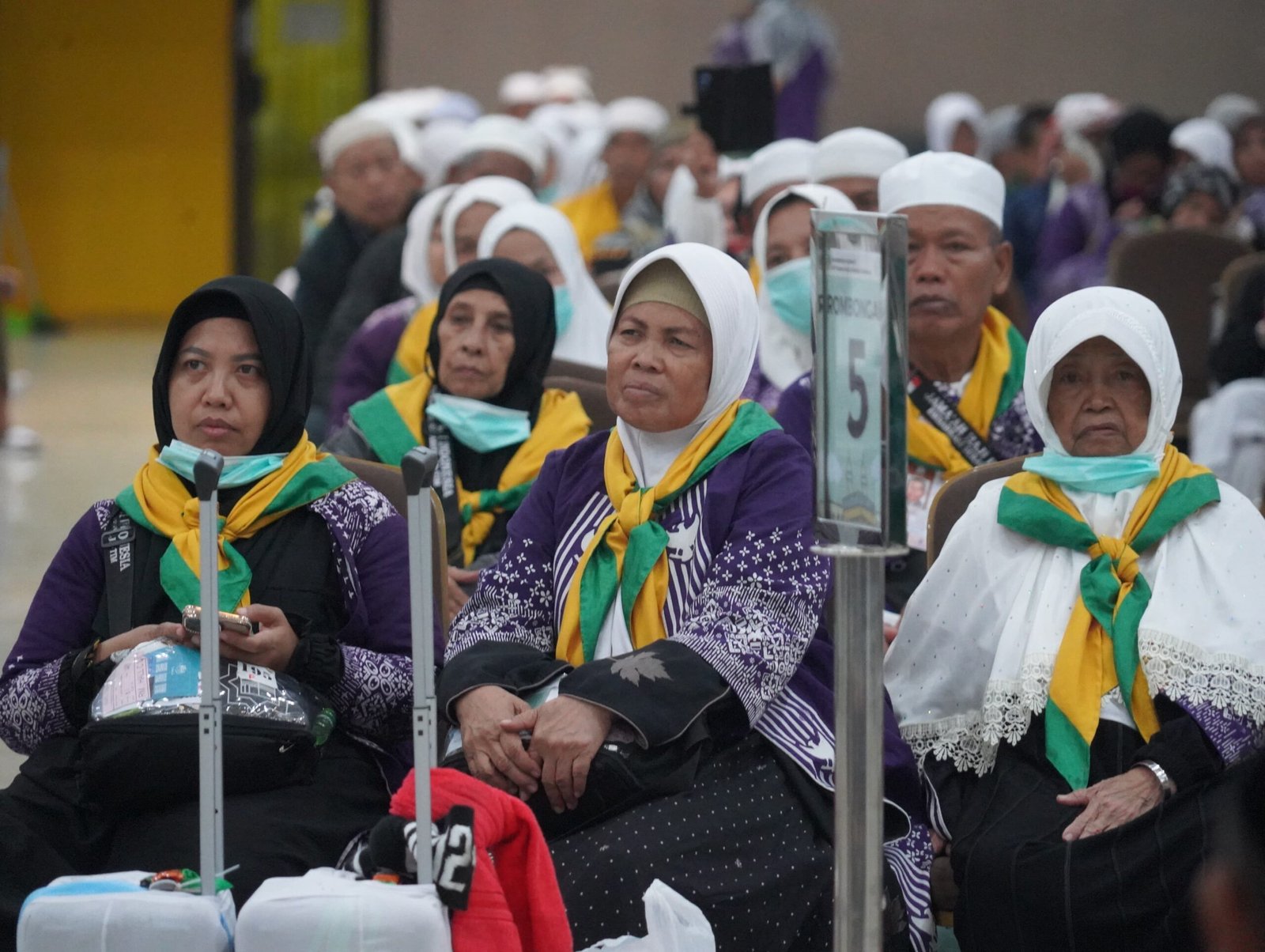 Fase Pemulangan Jemaah Haji Debarkasi Surabaya Capai 95%
