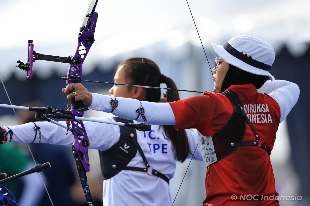 Team Recurve Putri Indonesia Lolos 32 Besar Kualifikasi Olimpiade Paris 2024