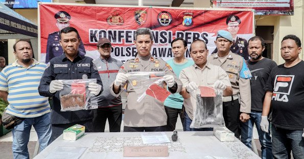 Polisi Bekuk Tersangka Perampokan Rumah Janda di Kedung Anyar Surabaya