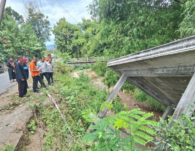 BPBD Jatim Tinjau Infrastruktur Terdampak Bencana di Ponorogo