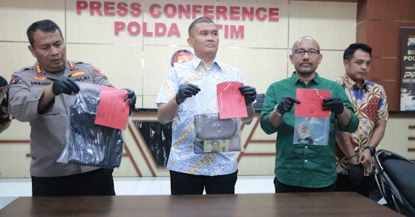 Polda Jatim Ciduk 2 Tersangka Residivis Jambret Tewaskan Mahasiswi