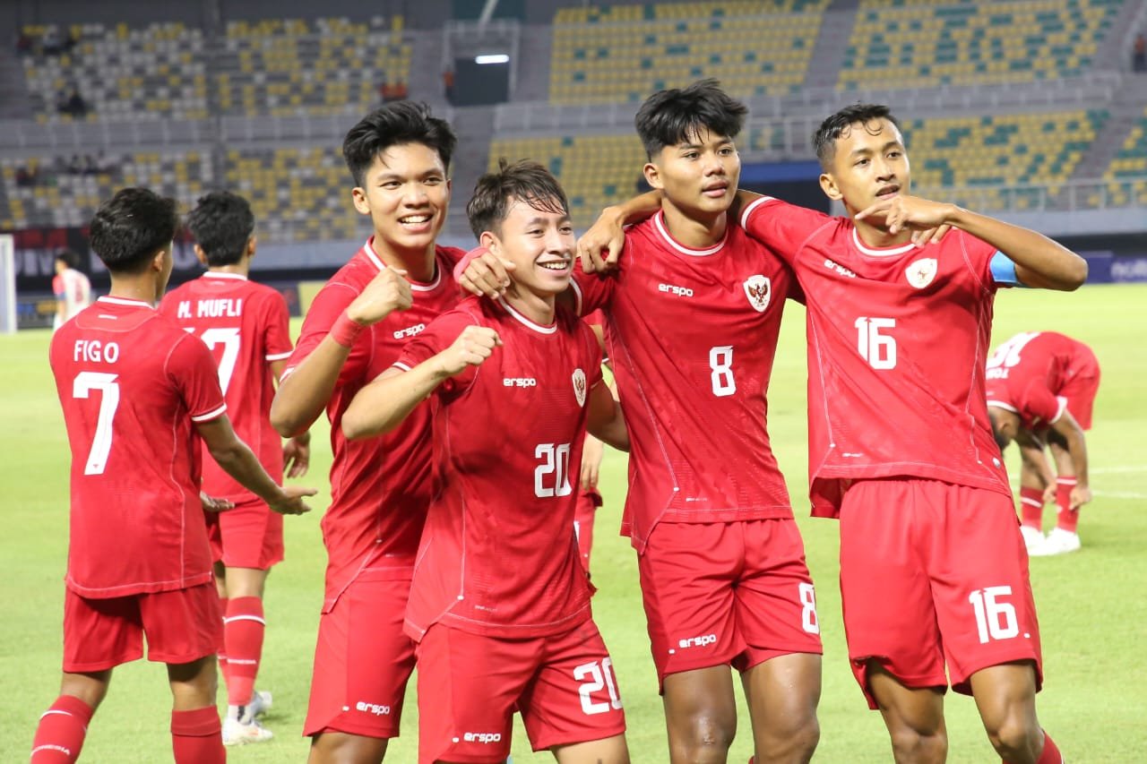 Piala AFF U-19 2024, Indonesia Tumbangkan Kamboja 2-0