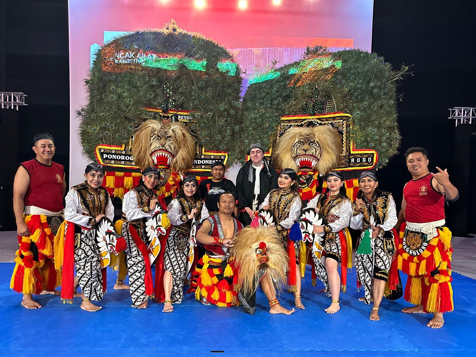 Reog Ponorogo Tampil di Exhibition Pencak Silat, Pra Olimpiade Paris 2024