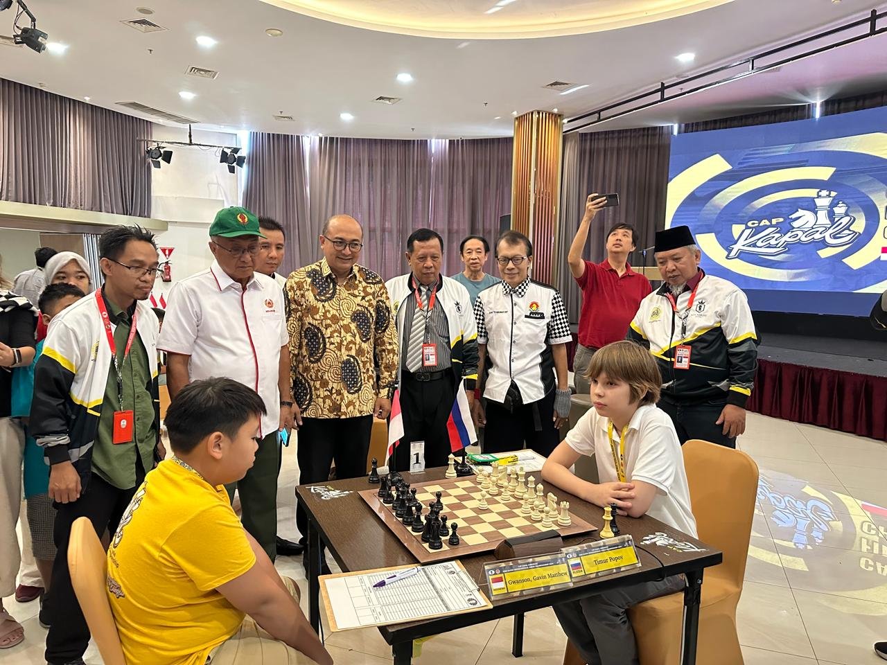 Turnamen Catur Tingkat Internasional Digelar di Surabaya