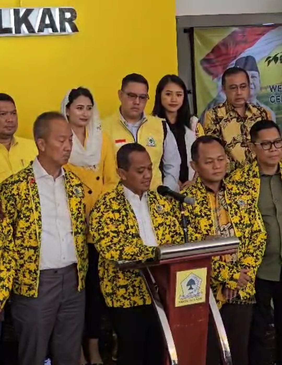 Bahlil Umumkan Pengurus Partai Golkar 2024-2029