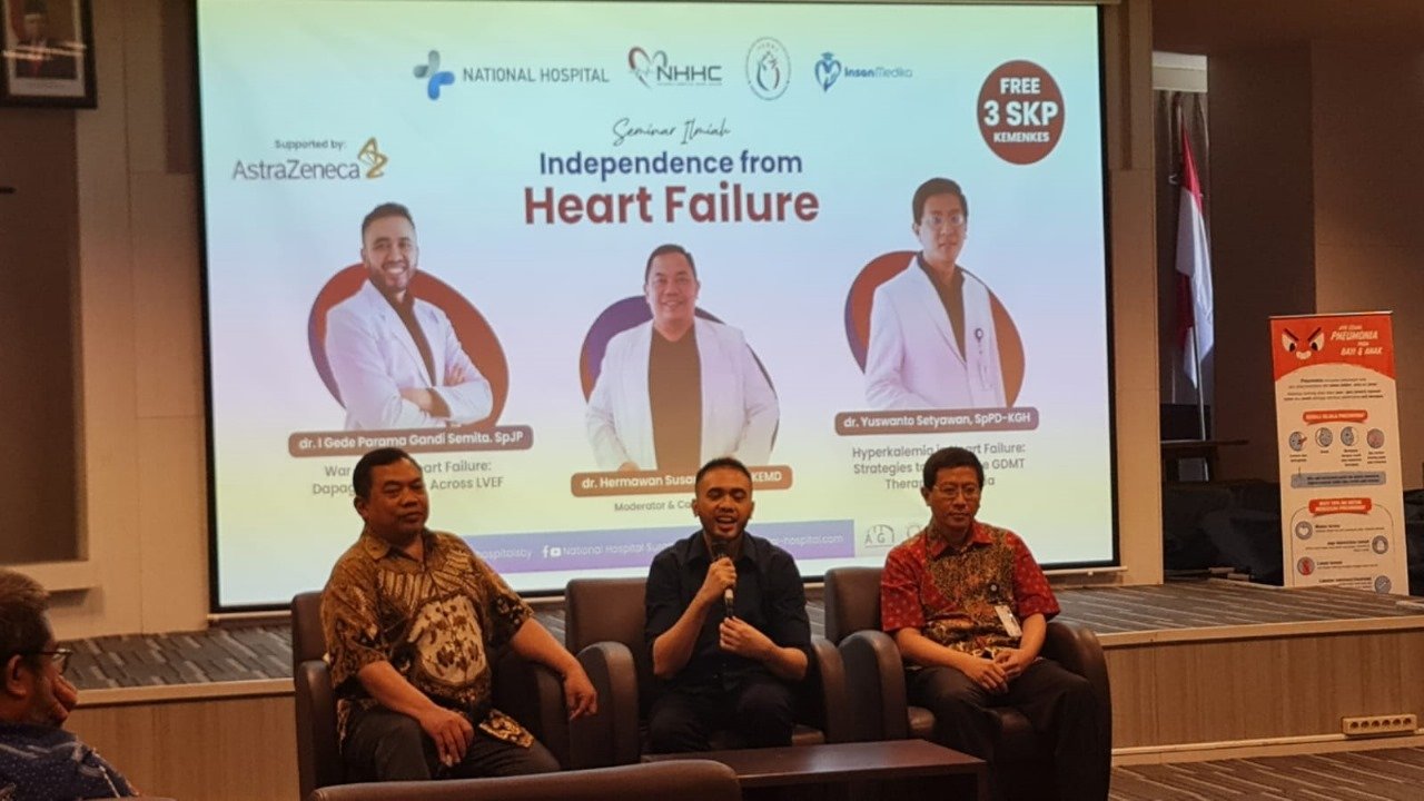 Waspadai Gagal Jantung, National Hospital Heart Center Bersama Perki Gelar Simposium