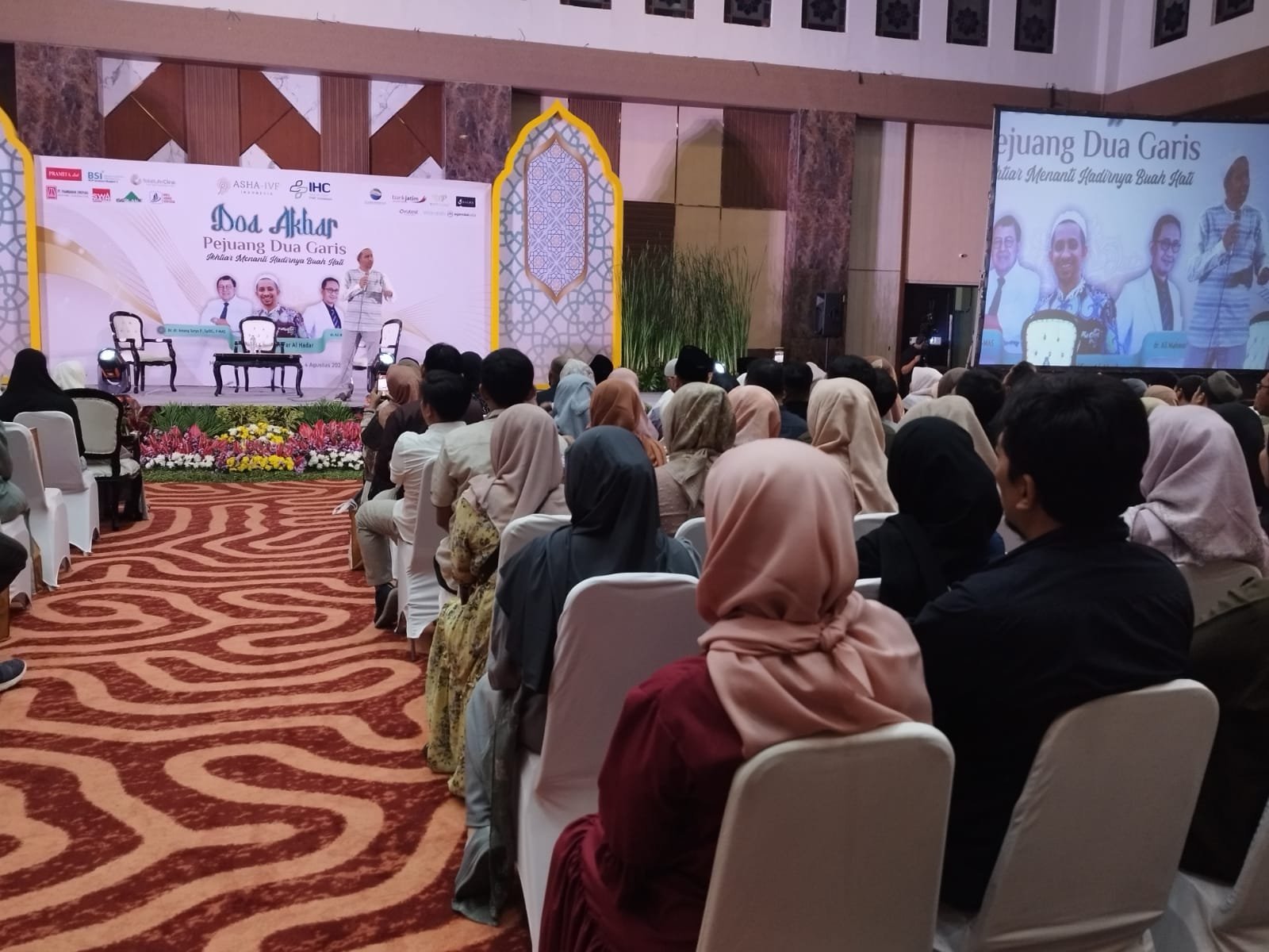 Asha IVF Bersama RS PHC Gelar Doa Akbar Pejuang Dua Garis, Dipimpin Habib Husein Ja’far Al Hadar