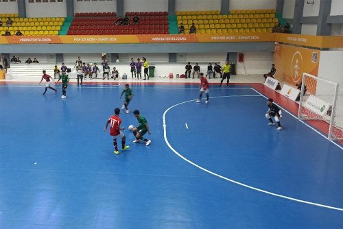 Tim Futsal NTT Tumbangkan Jawa Timur Pada Laga Perdana PON XXI 2024 Aceh-Sumut