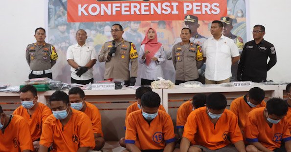 Selama 3 Bulan Terakhir, Polres Probolinggo Kota Ungkap 21 Kasus Tindak Kriminal