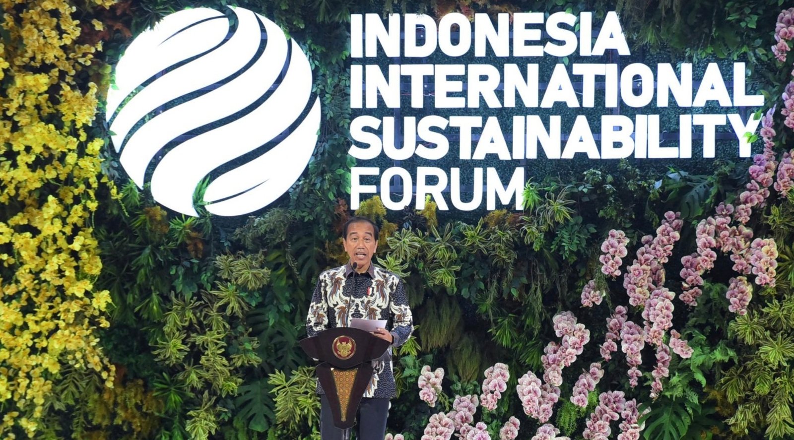 Buka IISF 2024, Presiden Jokowi Sampaikan Strategi Penanganan Perubahan Iklim