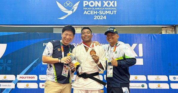 Melalui Cabor Judo dan Muaythai di PON XXI Aceh Sumut, Tiga Atlet Polri Raih Medali Emas, Perak dan Perunggu