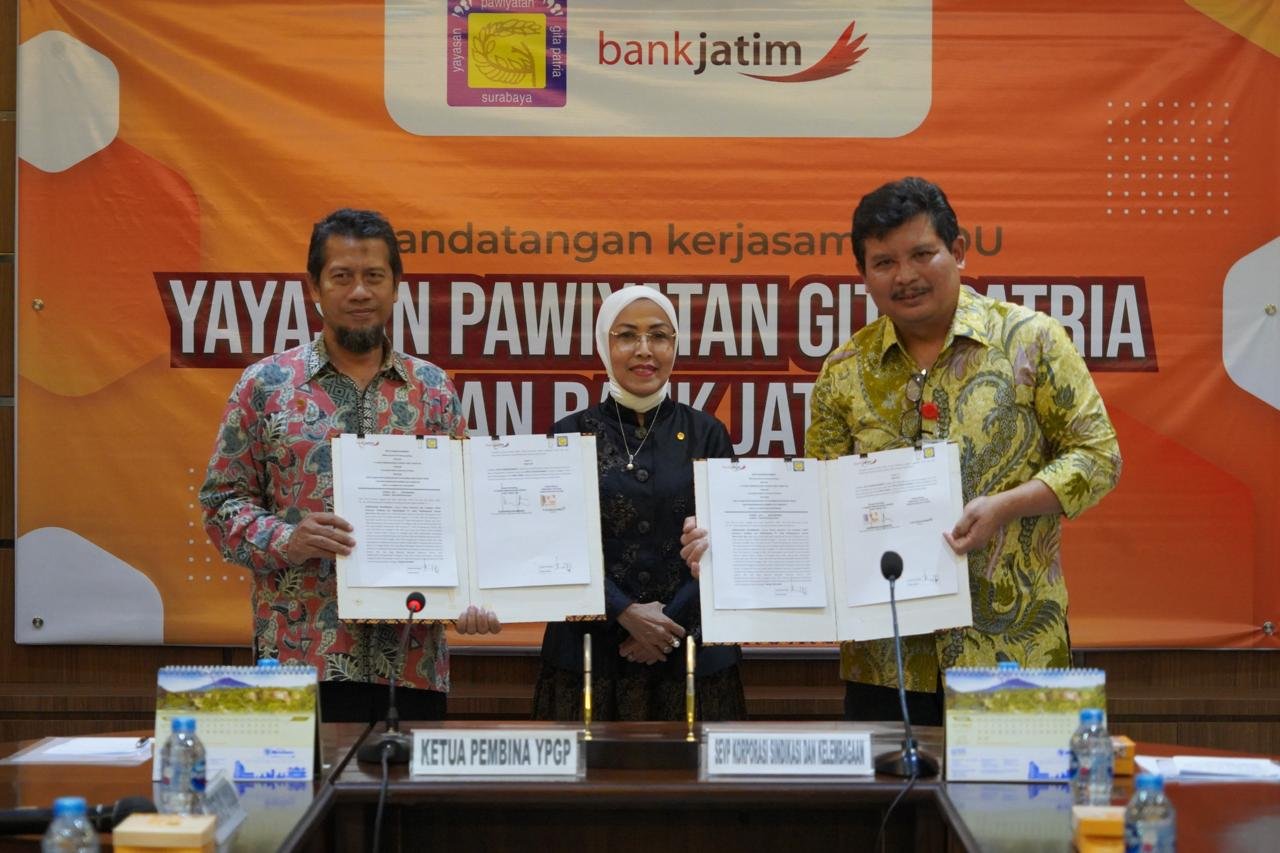 Bank Jatim Tanda Tangani Perjanjian Kerjasama dengan Universitas Narotama