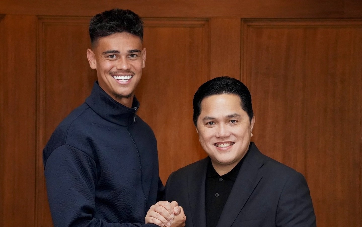 Erick Thohir Salaman dengan Mees Hilgers dan Eliano Reijnders, Pertanda Apa?