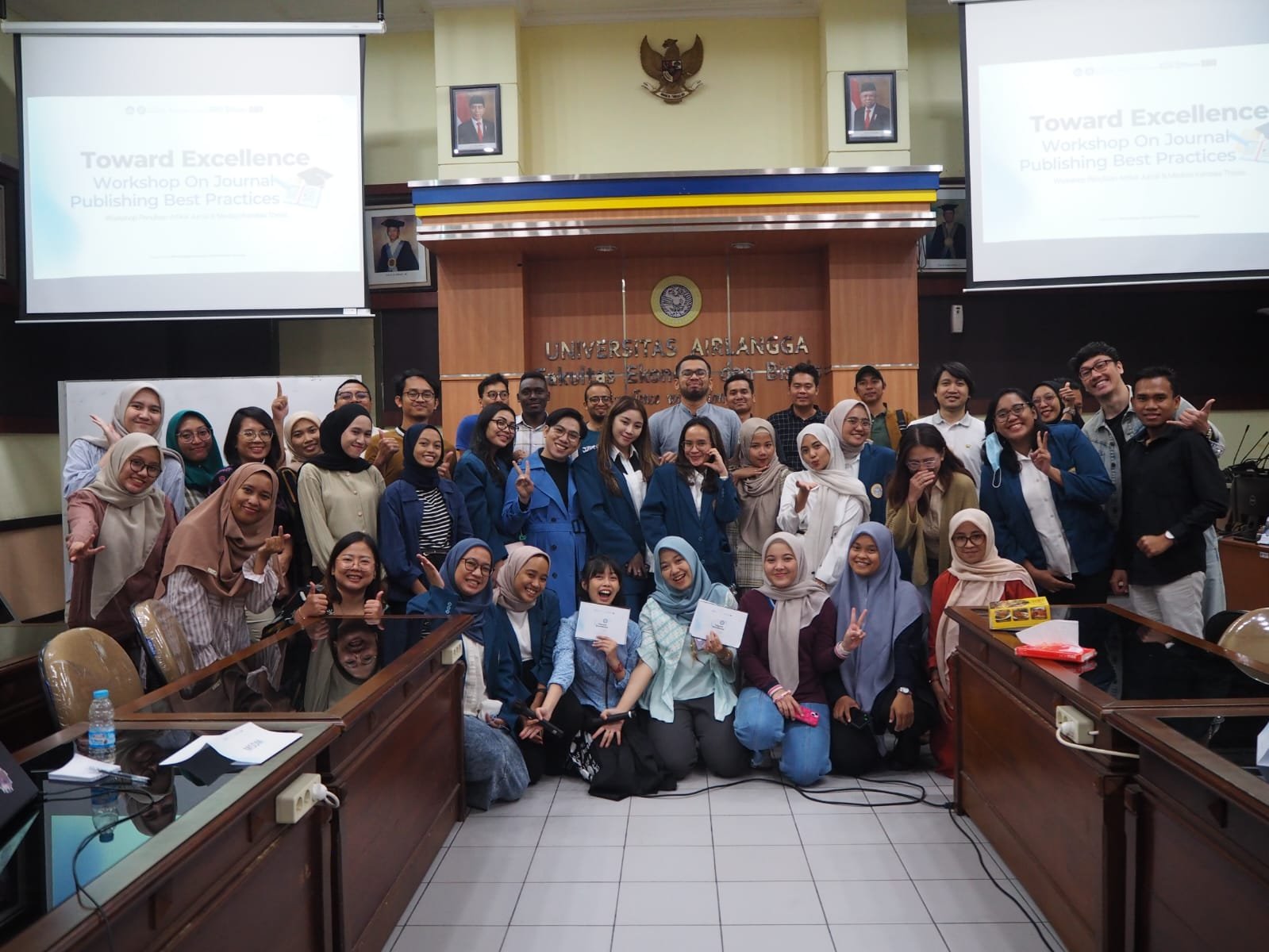 Unair Siap Go Global! Workshop ‘Toward Excellence’ Banjir Antusiasme Peserta