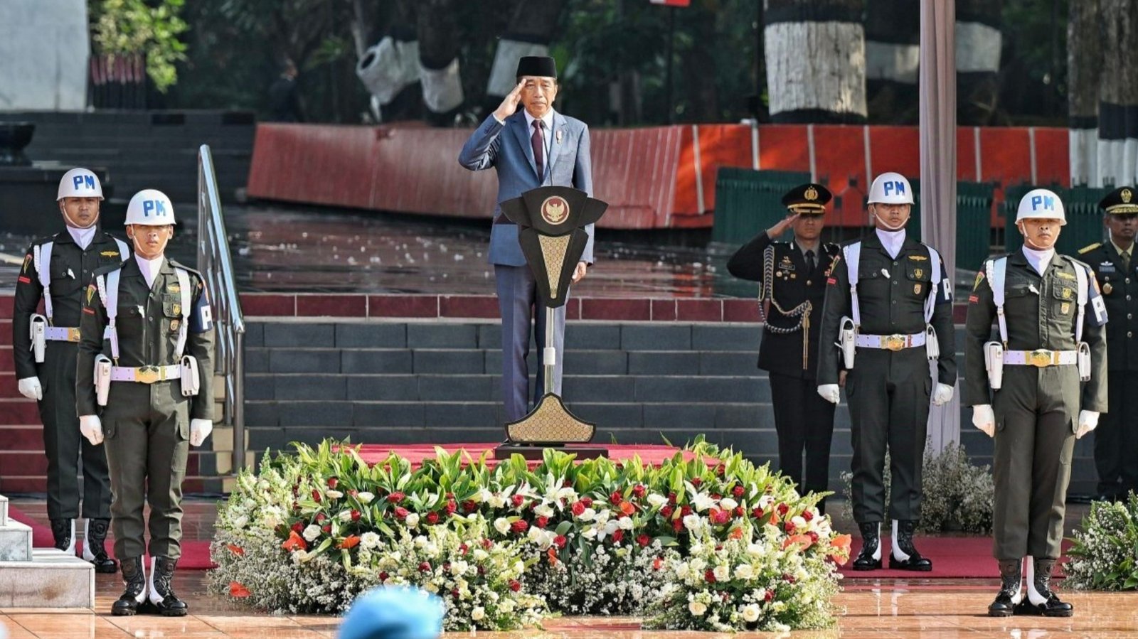 Presiden Jokowi Pimpin Upacara Peringatan Hari Kesaktian Pancasila