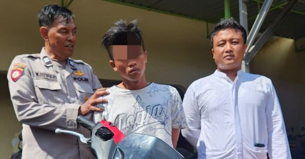 Polisi Gerak Cepat Amankan Pelaku Curanmor dari Amukan Warga