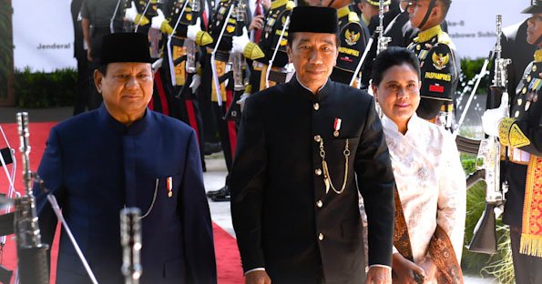 Presiden Jokowi dan Ibu Negara Iriana Hadiri Pelantikan Presiden dan Wakil Presiden RI 2024-2029