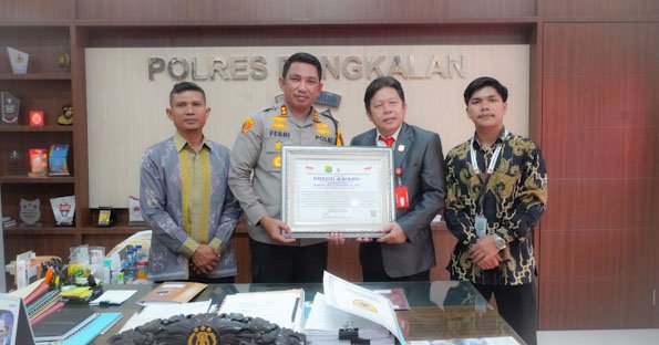 Lemkapi Beri Apresiasi Presisi Award Kepada Polres Bangkalan