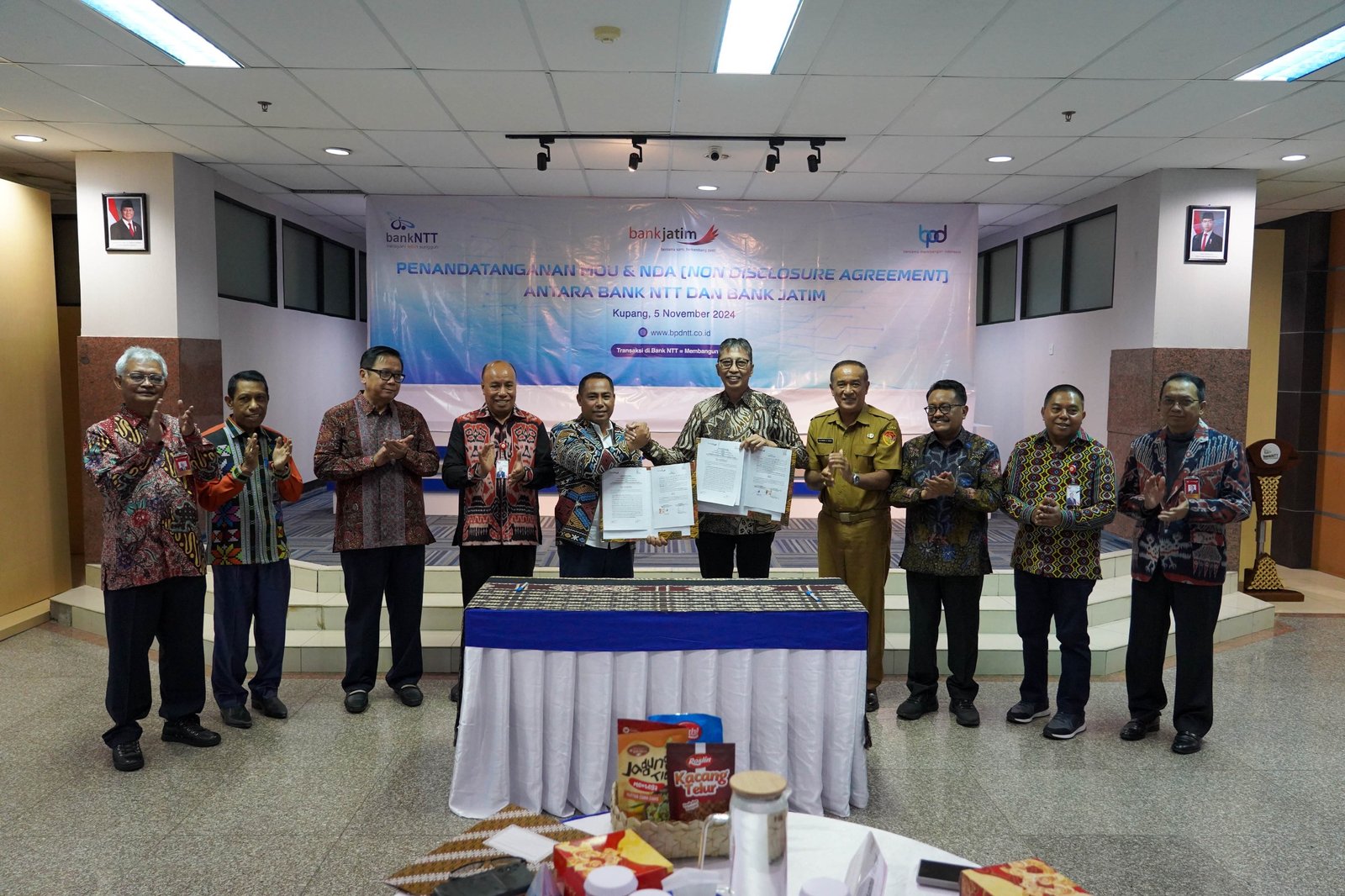 Perkuat KUB, Bank Jatim Jalin Sinergi dengan Bank NTT