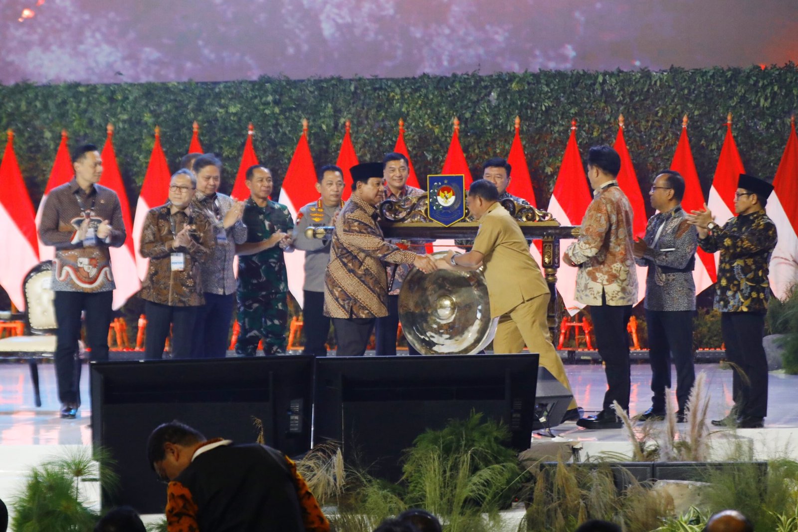 Presiden Prabowo Buka Rakornas Pemerintah Pusat dan Daerah Tahun 2024 di Sentul