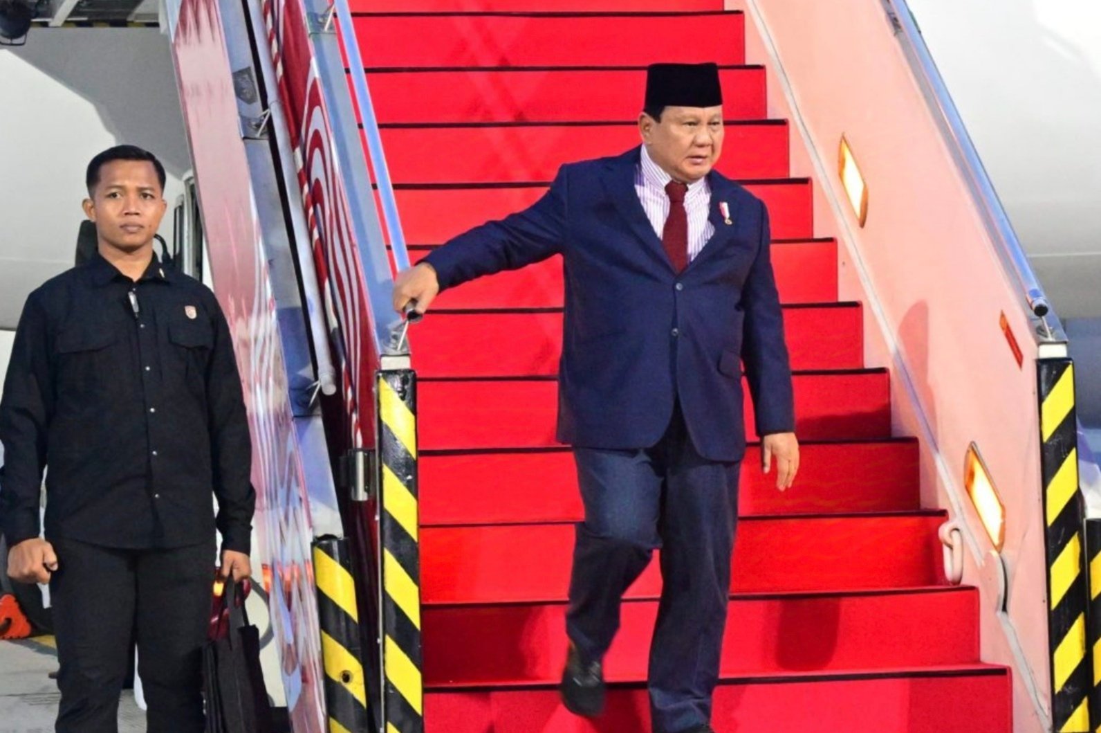 Usai Lawatan ke Enam Negara, Presiden Prabowo Kembali di Tanah Air