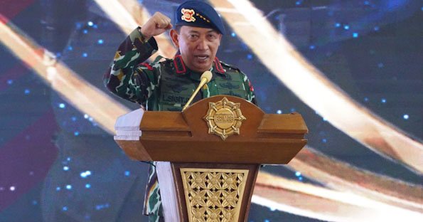 HUT ke-79 Brimob, Kapolri Kenang Pujian Atraksi Pasukan Dihadiri Presiden ke-7 Jokowi dan Prabowo