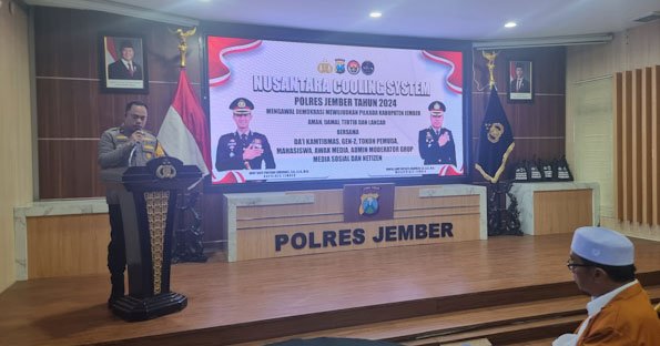 Dengan Cooling System, Polres Jember Kawal Demokrasi Menuju Pilkada 2024 Aman dan Damai