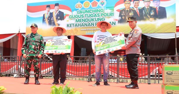 Dukung Program Swasembada Pangan, Kapolri-Panglima Luncurkan Gugus Tugas Polri