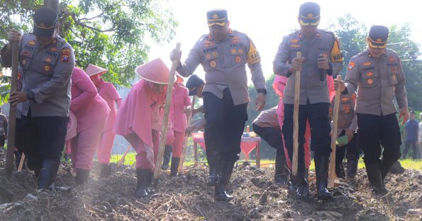 Dukung Asta Cita, Polres Madiun Ajak Masyarakat Wujudkan Ketahanan Pangan