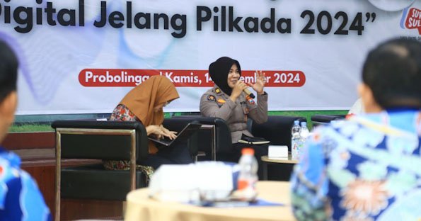 Mantapkan Ruang Digital di Pilkada 2024, Pemprov Jatim Kolaborasi dengan Polres Probolinggo