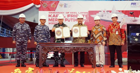 Fregat Merah Putih ke-2, Kapal Tempur Canggih Buatan dalam Negeri Resmi Memasuki Tahap Konstruksi