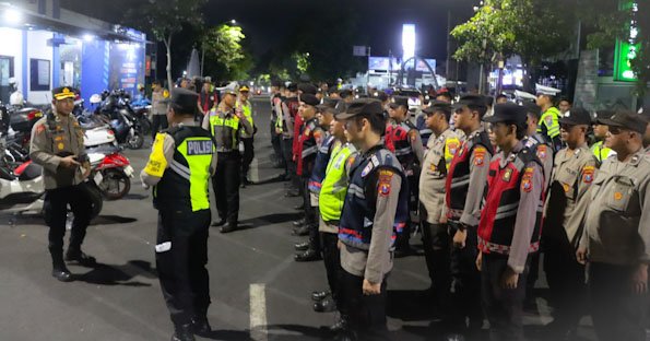 Polres Situbondo Terjunkan Ratusan Personel Pengamanan Kampanye Pilkada 2024