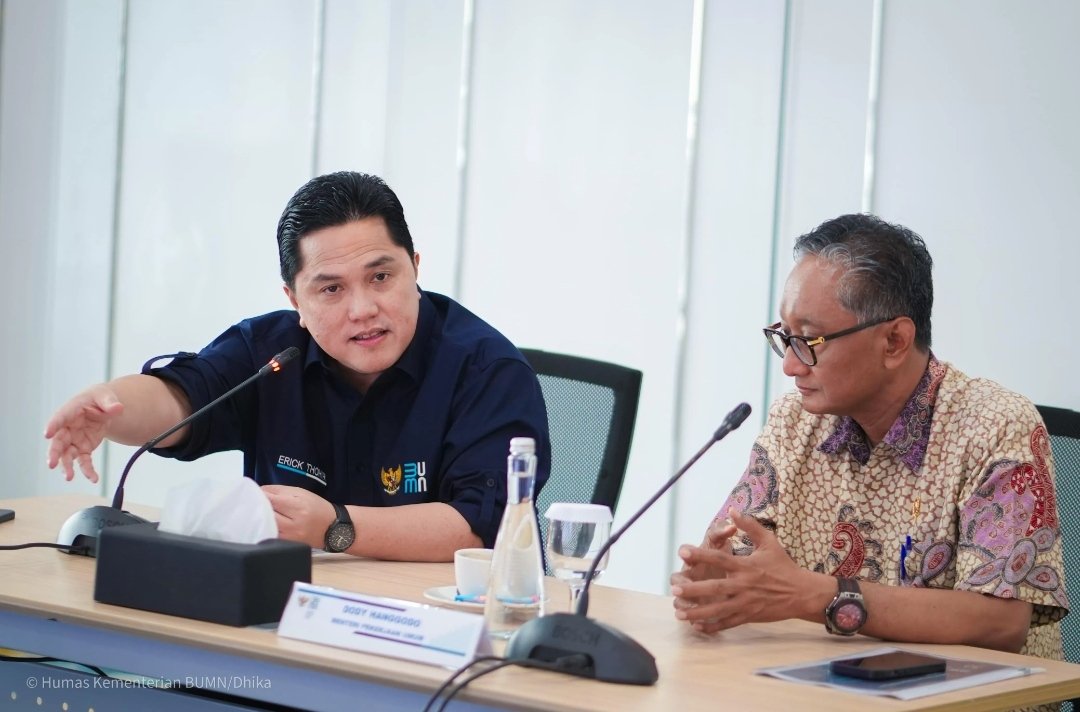 Erick Thohir Konsolidasikan BUMN Karya, Nanti Hanya Tinggal 3