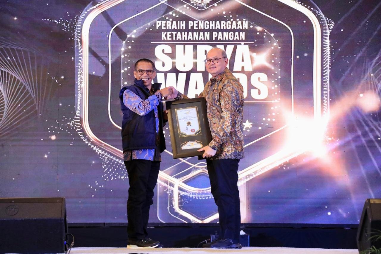 Pemprov Jatim Raih Penghargaan Provinsi Lumbung Pangan Nasional