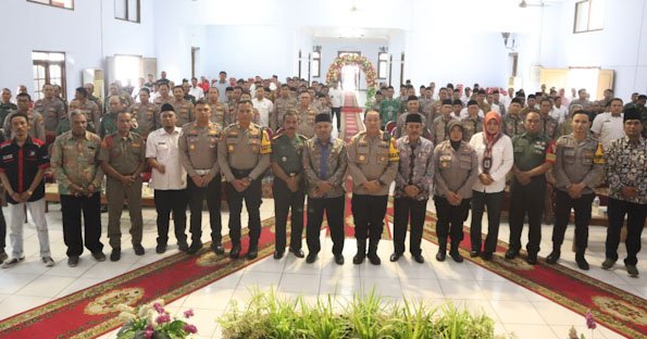 Cooling System Pasca Pilkada Jelang Nataru, Polres Bangkalan Gelar Silaturahmi Kamtibmas