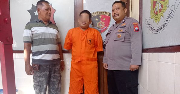 Seorang Residivis Pencurian Lempengan Plat Besi Terungkap Berkat Rekaman CCTV