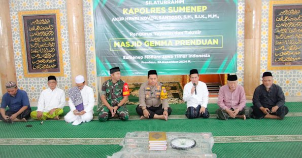 Cooling System Pasca Pilkada 2024, Kapolres Sumenep dan Dandim 0827 Kunjungi Ponpes Al-Amien Tegal Putri