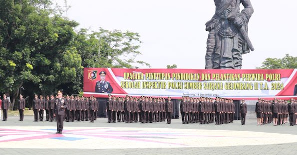 Irwasum Mabes Polri Beri 6 Penekanan ke 100 Perwira Remaja SIPSS Batalyon Ksatria Sadacara