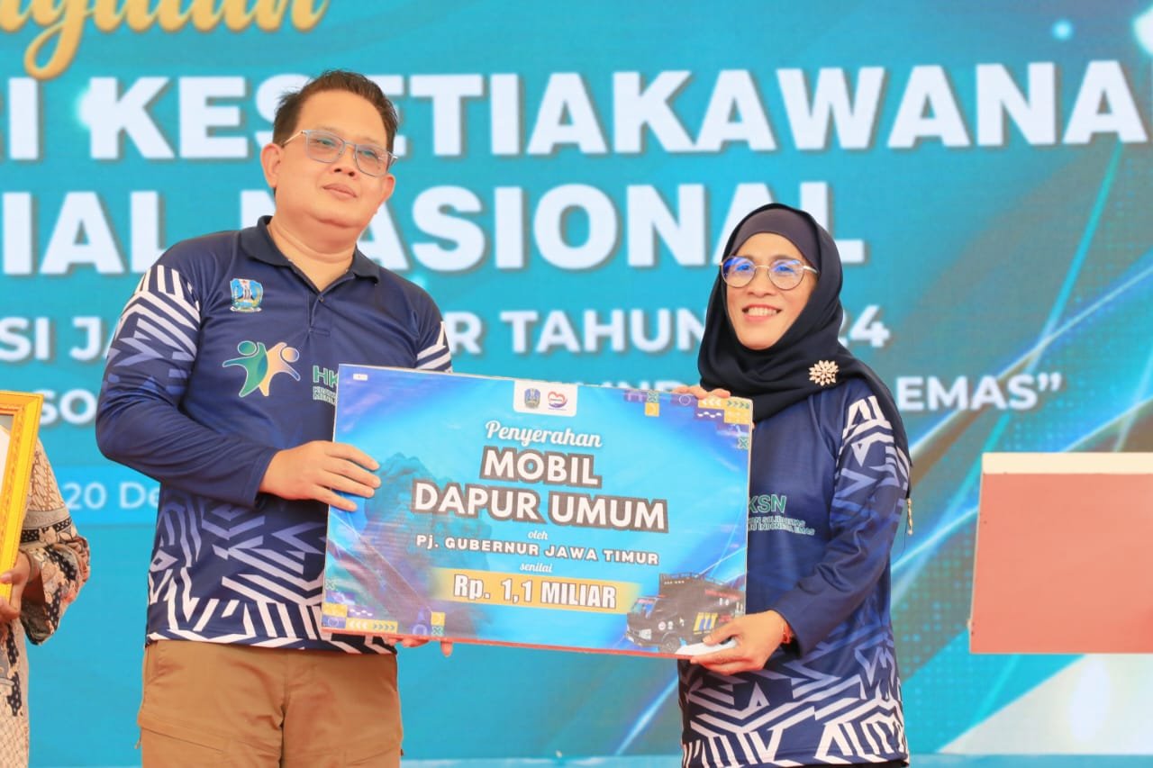 Di Peringatan HKSN, Pj. Gubernur Jatim Ajak Masyarakat Tingkatkan Empati dan Kepedulian Sosial