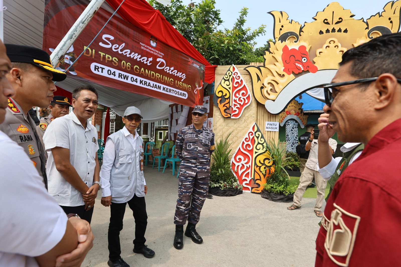 Pastikan Berjalan Lancar dan Kondusif, Forpimda Banyuwangi Pantau Pelaksanaan Pilkada 2024